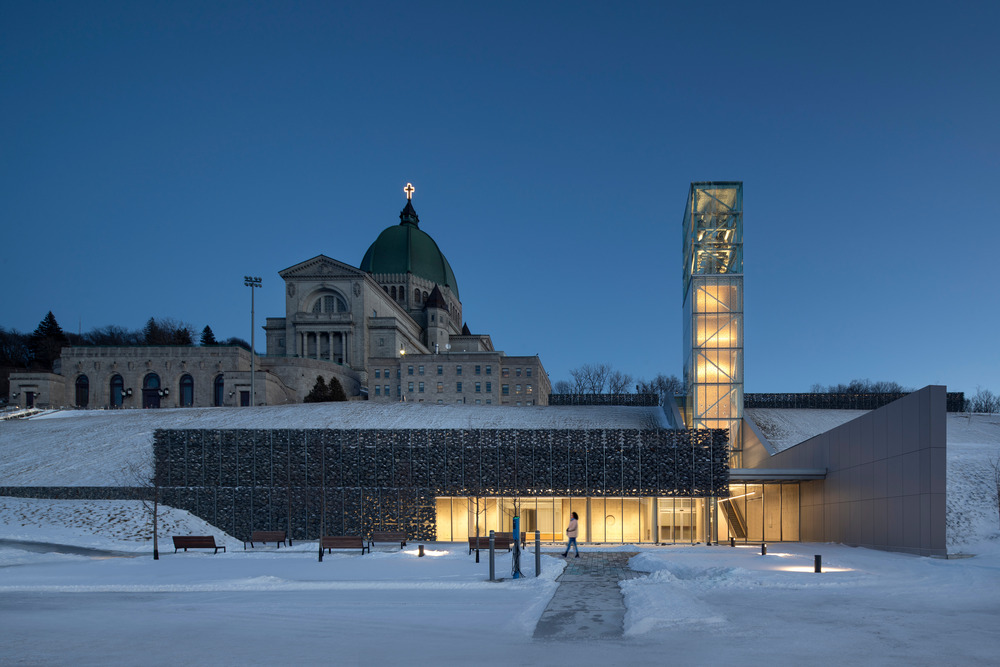 New Welcome Pavilion for Saint Joseph’s Oratory: A Contemporary Addition to One of Montreal’s Most Visited Cultural Si