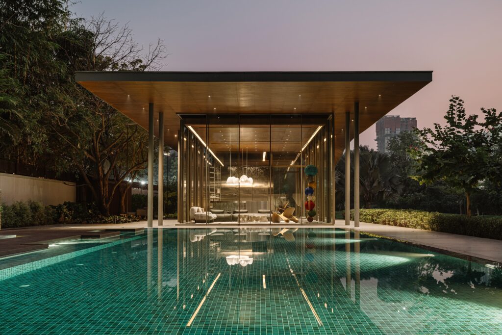 The Dip Pavilion by and black design studio, Ahmedabad, India